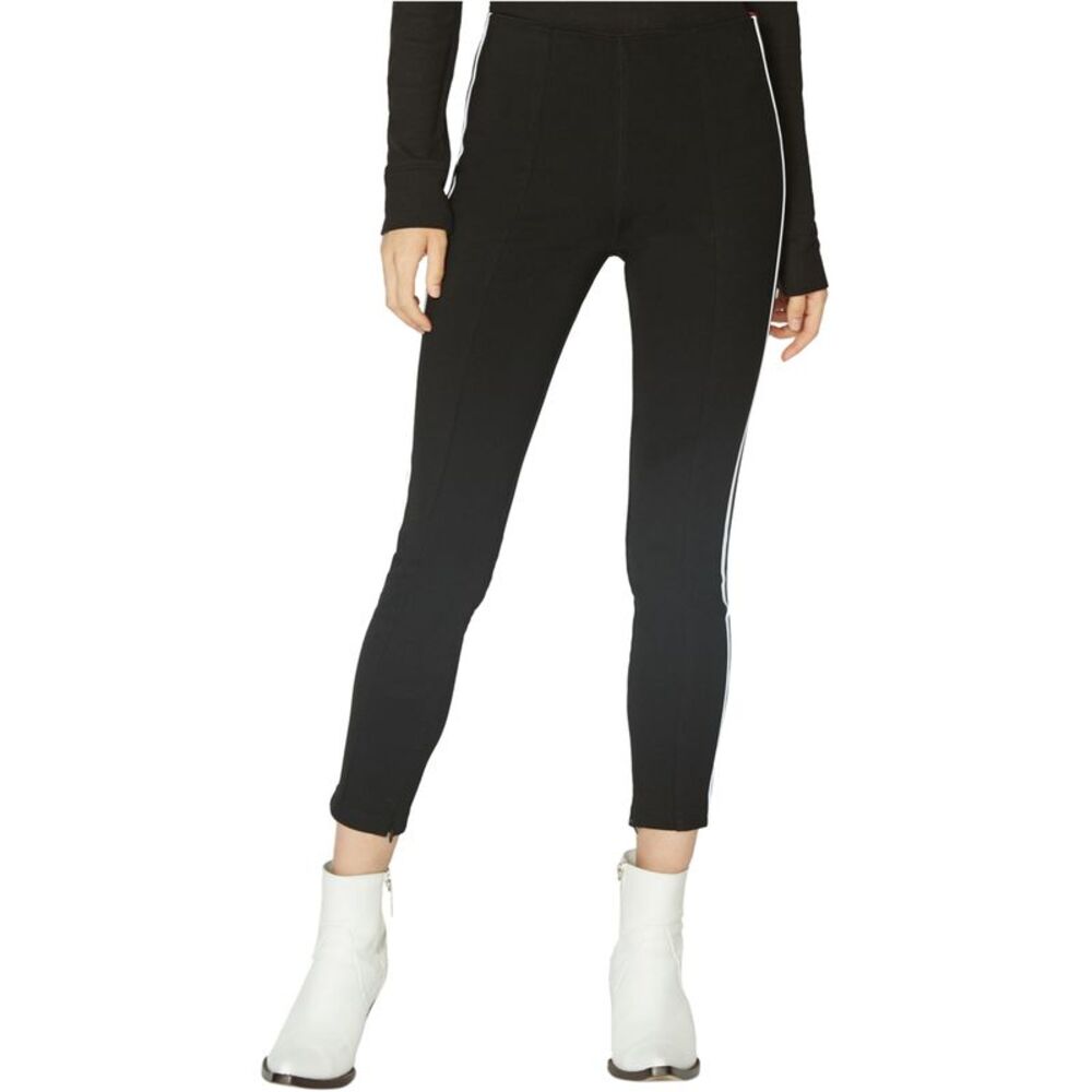 Sanctuary Clothing Womens Track Stripe Tapered Leggings Casual Pants, Red, XS...